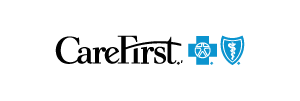 CareFirst logo with blue medical cross and shield icon